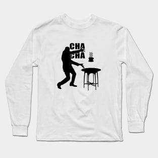 Magicians floating cup of tea magic trick cha cha Long Sleeve T-Shirt